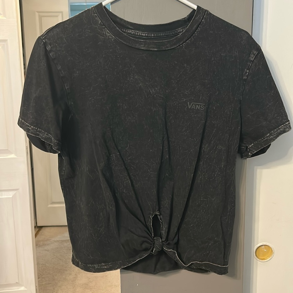 Worn twice. Perfect condition t shirt with tie
